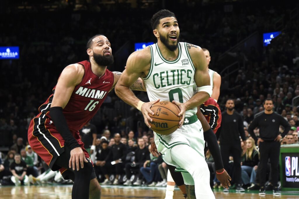 NBA: Playoffs-Miami Heat at Boston Celtics